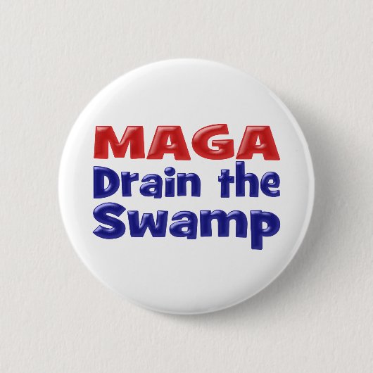 MAGA Drain Red Blue Samp Button (Vorderseite)