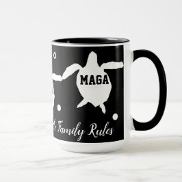 MAGA-Familien-Schildkröten-Tasse Tasse