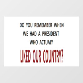 MAGA FENSTERAUFKLEBER