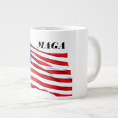 MAGA Flag Coffee Cup Jumbo-Tasse (Vorderseite Rechts)