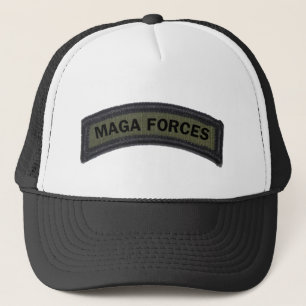 MAGA FORCES TRUCKER CAP TRUCKERKAPPE