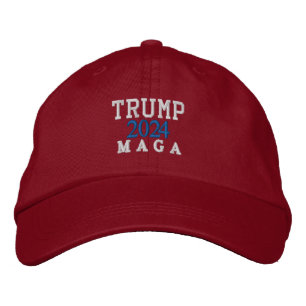 MAGA-GAP 2024 BESTICKTE BASEBALLKAPPE