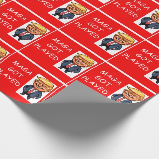 MAGA GESCHENKPAPIER (Ecke)