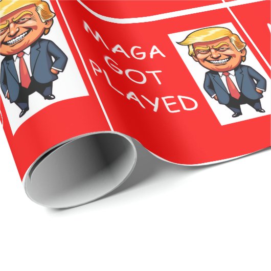 MAGA GESCHENKPAPIER (Rolleneckpunkt)