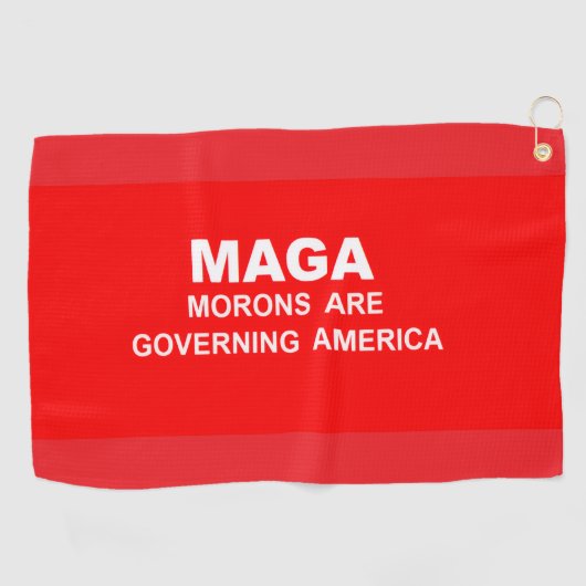 MAGA GOLFHANDTUCH (Horizontal)