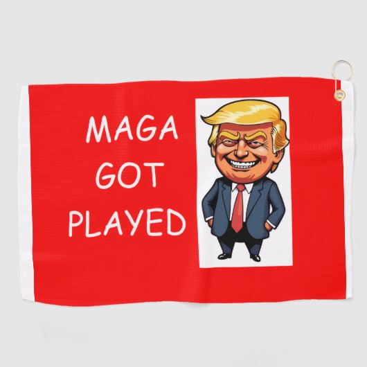 MAGA GOLFHANDTUCH (Horizontal)