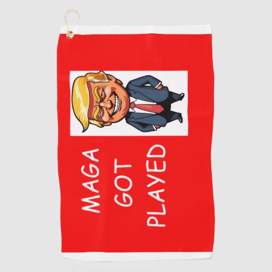 MAGA GOLFHANDTUCH (Vorderseite)