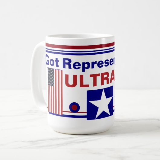 MAGA Got Vertretung? Tasse (Vorderseite Links)