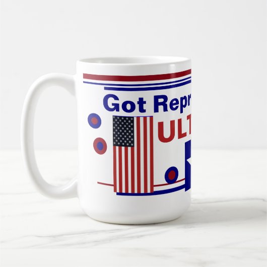 MAGA Got Vertretung? Tasse (Links)