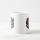 MAGA: Gott, Waffen und Eingeweide. Kaffeetasse (Mittel)