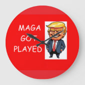MAGA GROßE WANDUHR (Vorderseite)