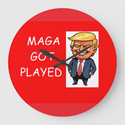 MAGA GROßE WANDUHR (Vorderseite)