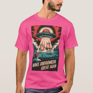 Maga Hat Ufo Kuh Entführung Poster T-Shirt