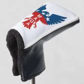 MAGA Hawk Golf Club Putter Cover Headcover (3/4 Vorderseite)