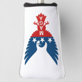 MAGA Hawk Golf Club Putter Cover Headcover (Rotieren 90)