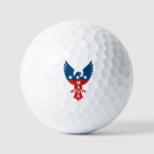 MAGA Hawk Golfball (Vorderseite)
