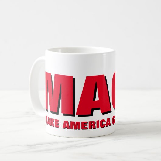 MAGA KAFFEETASSE (Vorderseite Links)