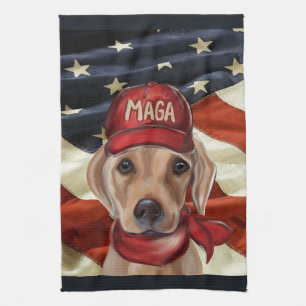 MAGA LABRADOR RETRIEVER GESCHIRRTUCH