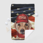 MAGA LABRADOR RETRIEVER GOLFHANDTUCH (Insitu)