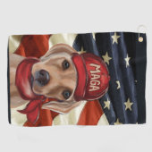MAGA LABRADOR RETRIEVER GOLFHANDTUCH (Horizontal)