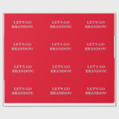 MAGA LASSE GO BRANDON WRAPPING PAPIER GESCHENKPAPIER (Flach)