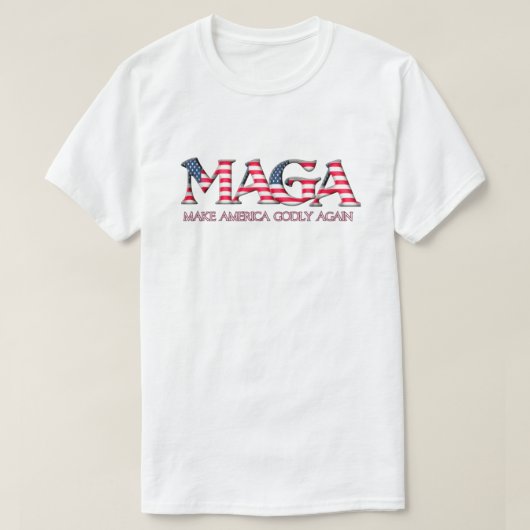 MAGA MACHT AMERIKA WIEDER GUT T-Shirt (Design vorne)