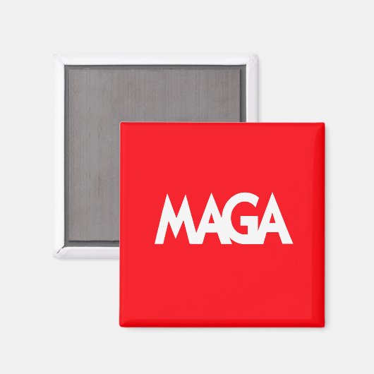 MAGA Magnet 02 (Vorderseite/Rückseite)