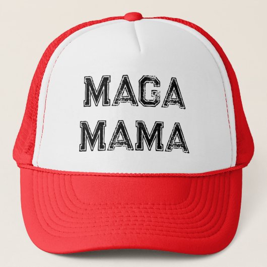 MAGA Mama Truckerkappe (Vorderseite)