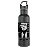 Maga Merch | Trump-Trinkbehälter Edelstahlflasche (Vorderseite)