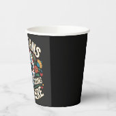 MAGA Mexikaner gehen nirgends hin zum Zuckerschäde Pappbecher (Links)