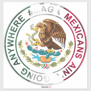 MAGA-Mexikaner gehen nirgendwo hin Aufkleber