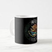 MAGA Mexikaner gehen nirgendwo hin Kaffeetasse (Vorderseite Links)