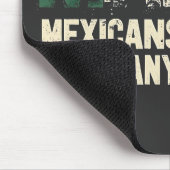 MAGA Mexikaner gehen nirgendwo hin Mousepad (Ecke)