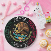 MAGA Mexikaner gehen nirgendwo hin Pappteller (Party)