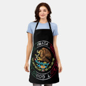 MAGA Mexikaner gehen nirgendwo hin Schürze (Getragen)