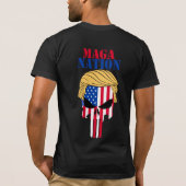 MAGA Nation T - Shirt (Rückseite)