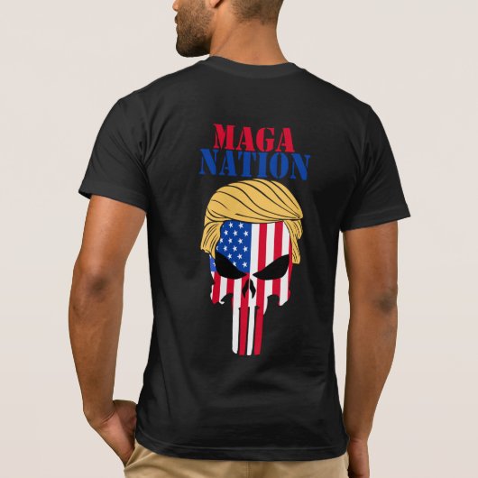 MAGA Nation T - Shirt (Rückseite)
