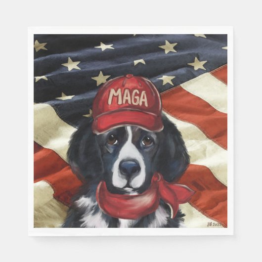 MAGA NEWFOUNDLAND SERVIETTE (Vorderseite)