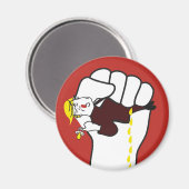 MAGA-NOT-Magnet Magnet (Vorderseite/Rückseite)