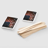 MAGA Patriot American Flag Fächer (Non-assembled)