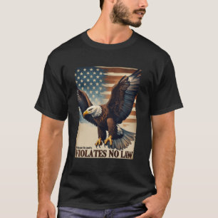 MAGA Patriotic Rette Länderrechtsgestaltung T-Shirt