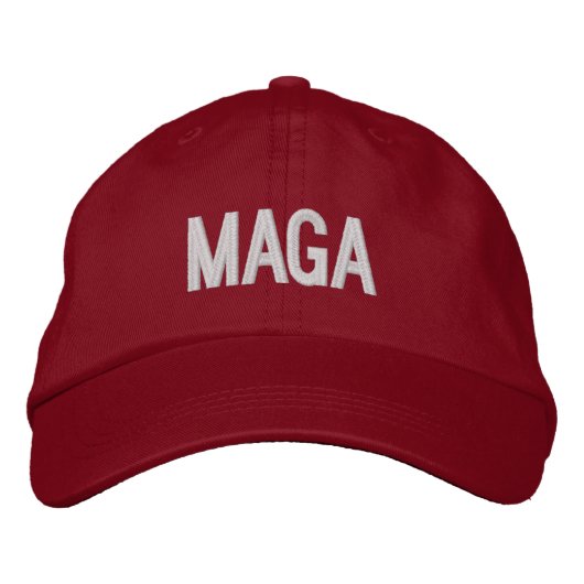 MAGA-Personalisierter verstellbarer Hut (Vorderseite)