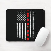 Maga Präsident Ever 2024. Maga zu groß für Rig 202 Mousepad (Mit Mouse)