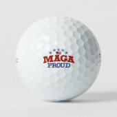 MAGA Proud Golfball (Vorderseite)