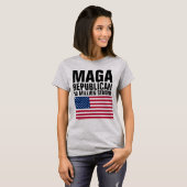 MAGA REPUBLIKANER TRUMP 80 MILLIONEN STARKER T - S T-Shirt (Vorne ganz)