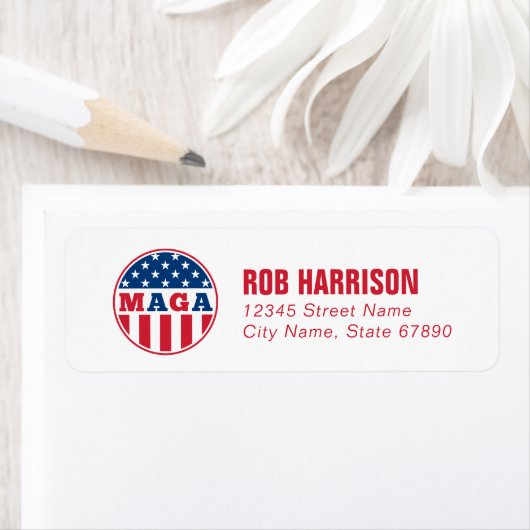 MAGA-Rücksendeadresse (Insitu)