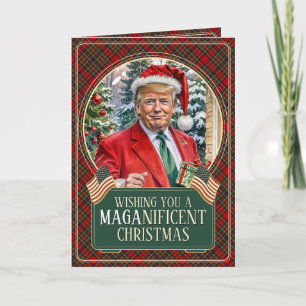 MAGA Santa Trump MAGAprächtige Weihnachten geklapp