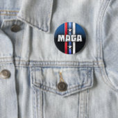 MAGA-Stars und Streifen machen Amerika wieder groß Button (Beispiel)