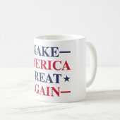 MAGA-Tasse Kaffeetasse (VorderseiteRechts)