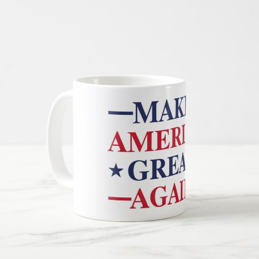 MAGA-Tasse Kaffeetasse (Vorderseite Links)